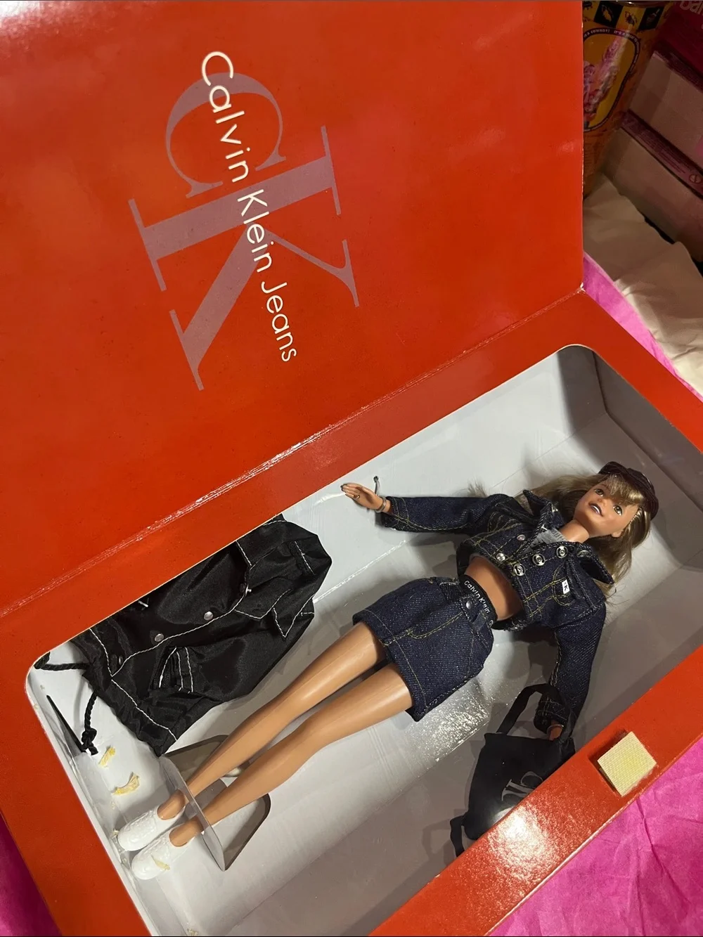 1996 Mattel Bloomingdale's Limited Edition Calvin Klein Jeans Barbie NRFB